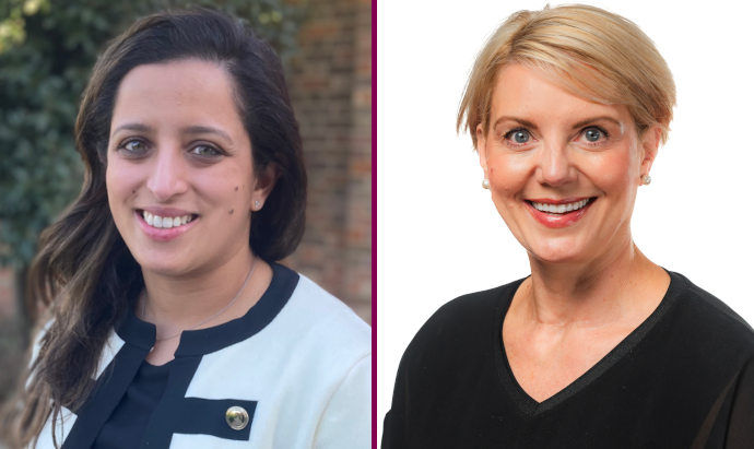 Shreeya Tewary and Helen Turner, Bourn Hall, will be at the Rising Festival 2024