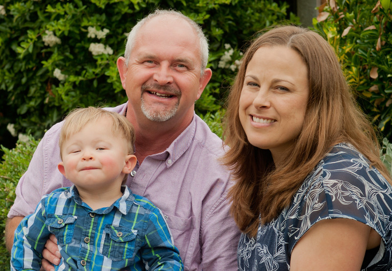 A very special Father's Day for a man who never thought he would be a dad