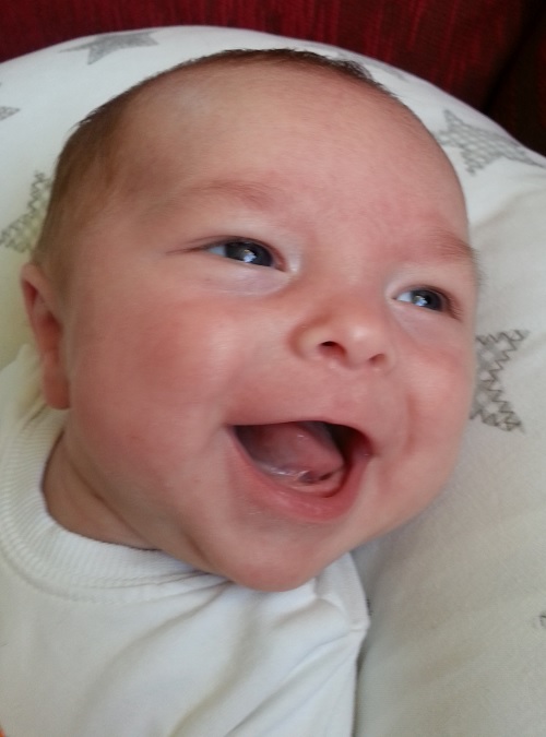 Baby Freddie - first baby born thanks to Bourn Hall Wickford IVF in Essex